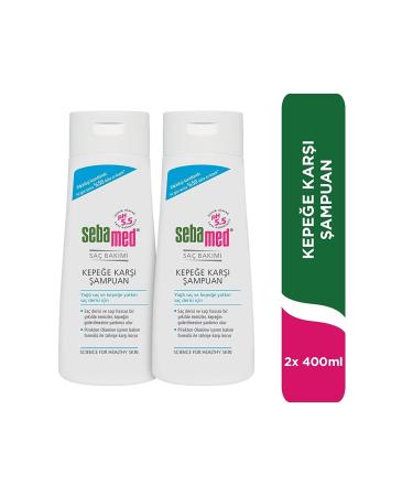 Sebamed Anti-Dandruff Shampoo 400 Ml X 2 Pieces.