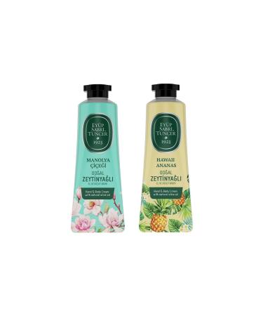 Ey p Sabri Tuncer Hand and Body Cream Magnolia Flower and Hawaiian Pineapple 50 Ml
