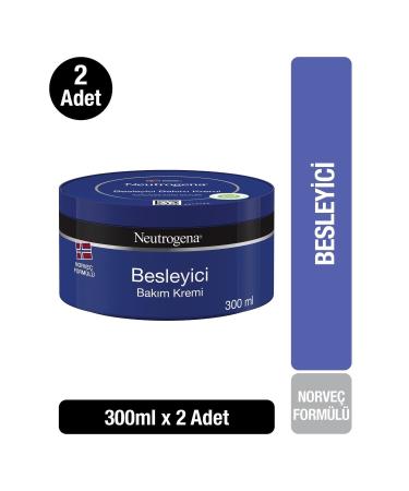 Neutrogena Norwegian Formula Moisturizing and Nourishing Care Cream 300 Ml X2 Mdbeauty.+