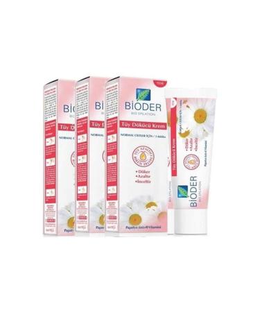 Bioder Hair Removal Cream Women 3 Pieces 100 ml