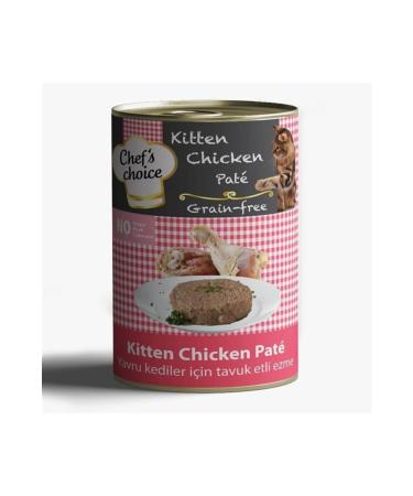 Chefs Choice Chicken Kitten Paste Cat Canned Food 400 gr