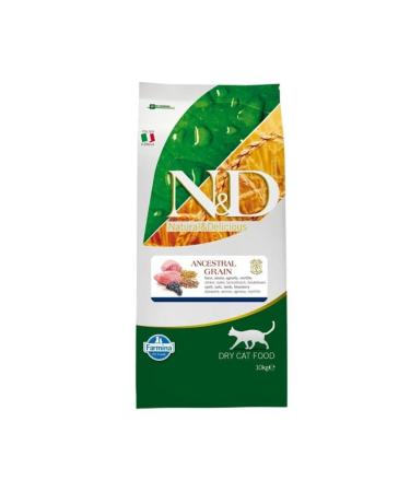 N & D Low Grain Lamb & Blueberry Cat Food 10 kg