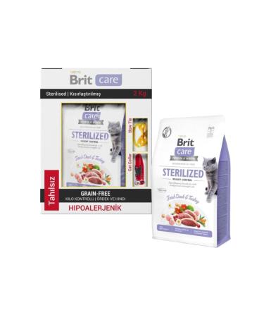 Brit Care Sterilized Weight Control Grain-Free Sterilized Cat Food 2 Kg