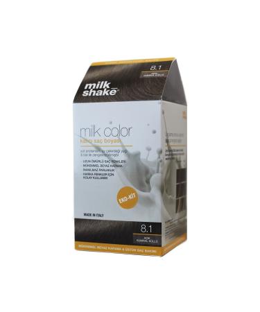 Milkshake Milk_shake Milk Color Eco Kit Hair Dye Light Blonde Ash - 8.1 (WITHOUT FOAM)