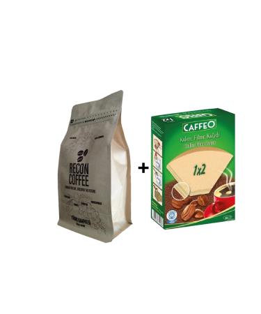 Recon Coffee Colombia French Press Ground 250 Gr. Coffee + 1x2 80' Filter Paper