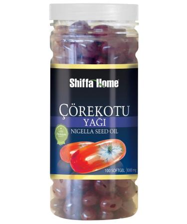 Shiffa Home Black Cumin Oil Capsules - 100 Softgels