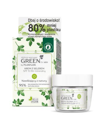 Floslek Celery Extract Spf 15 Sun Protection Day Cream (Green Vegetable) 50 Ml