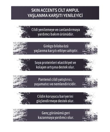 Skin Accents Anti-Aging Renewing Ampoule Recovering Skin Serum 5 Pieces Dermaroller Dermapen Serum - Buy Online on GoSupps.com