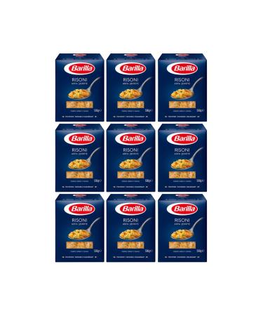 Barilla Barley Vermicelli (risoni) 500gr 9 Piece Set