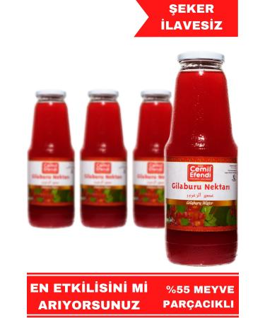 Cemil Efendi 0 Natural No Sugar Added Gilaburu Juice U Fruit Ratio 4 Pieces Cemilefendi