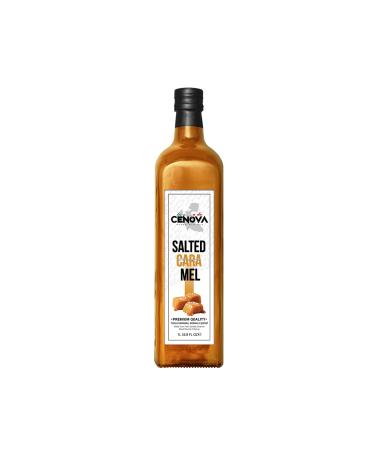 Cenova Salted Caramel Salted Caramel Syrup 1000 Ml Coffee Syrup High Flavor Cocktail Syrups