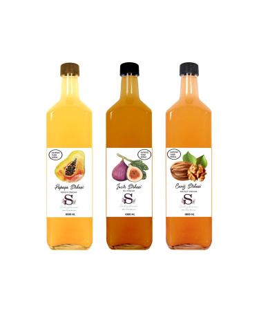 Suheylaana Natural Papaya Fig and Walnut Vinegar 1000 ml