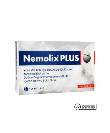 Tab Nemolix Plus Eggshell Membrane 30 Let - Unflavored