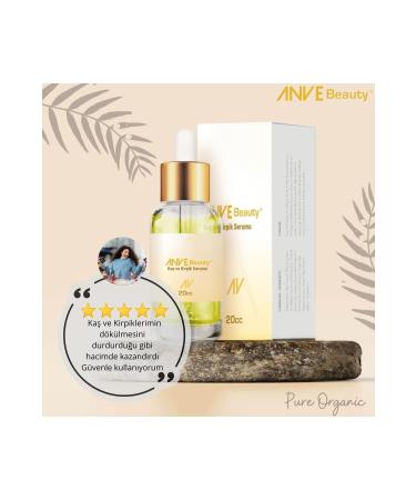 Anve Beauty Eyebrow and Eyelash Serum (EYELASH EXTENDER & EYEBROW FLUFFING) - Buy Online on GoSupps.com