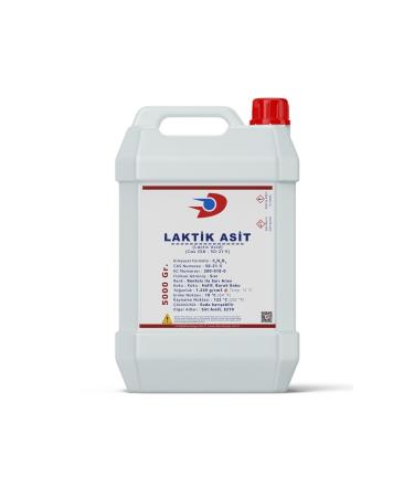 Dollar Chemistry Lactic Acid (food Quality ) (e270) Milk Acid 5 kg
