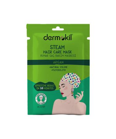 Dermokil Argan Steam Hair Care Mask 35 ml - Buy Online on GoSupps.com