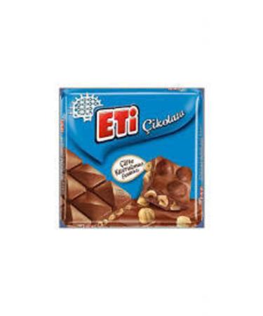 Eti Tablet Hazelnut Square 60 gr - 6 pieces