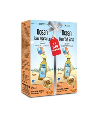 Ocean Orange Fish Oil Syrup 2-Pack Coffret 2x150 Ml