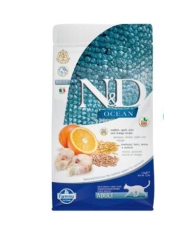 & D Nd Low Grain Cod & Orange Cat Food 1.5 Kg