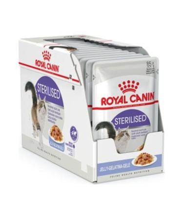 Royal Canin Jelly Sterilized Wet Cat Food 85 Gr X 12