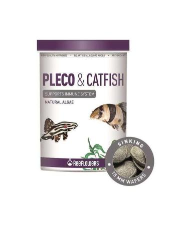 ReeFlowers Pleco-catfish Scavenger Stingray Cat Fish Food Pill Form 15mm 1000ml 520gr