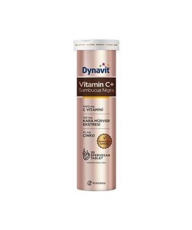 Dynavit Vitamin C+ Vitamin D3+ Zinc 20 Effervescent Tablets