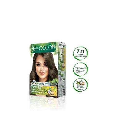 Sea Color Natural Effect 7.11 Intense Ash Blonde - Buy Online on GoSupps.com