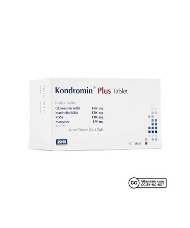 Assos Kondromin Plus 90 Tablets - Unflavored