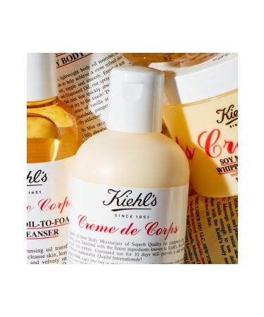 Kiehl's Creme De Corps Rich Nourishing Body Moisturizer 250 ml - Buy Online on GoSupps.com