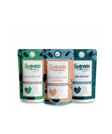 Vegrano (nutritional Yeast + Soy Protein + Pea Protein) (100 Gr)