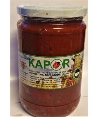 KAPOR Organic Sweet Pepper Paste 800 gr