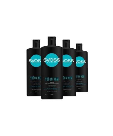 Syoss Intense Moisture Shampoo 500 Ml X 4