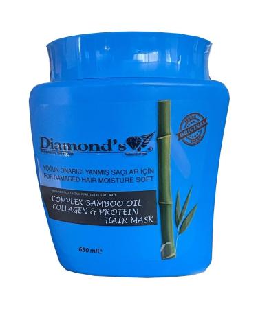 Diamonds Bamboo Oil and Collagen Essence Hair Mask 650 Ml