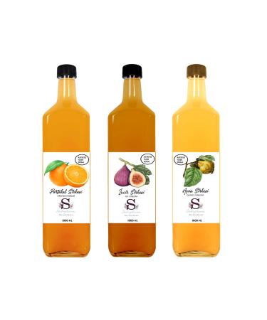Suheylaana Natural Orange Fig and Quince Vinegar 1000 Ml