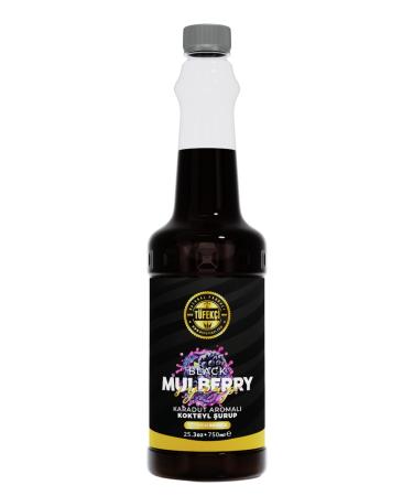 By T fek i Black Mulberry Cocktail Cake and Coffee Syrup New Formula High Aroma 750 ml