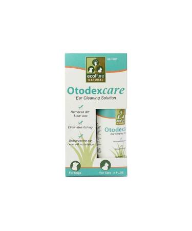 Ecopure Otodexcare Cat and Dog Ear Cleaning Solution 65 Ml