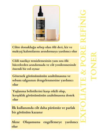 VLORA Pore Tightening and Purifying Tonic 200 Ml (Hyaluronic Acid + Collagen + Plant Stem Cell) - Buy Online on GoSupps.com