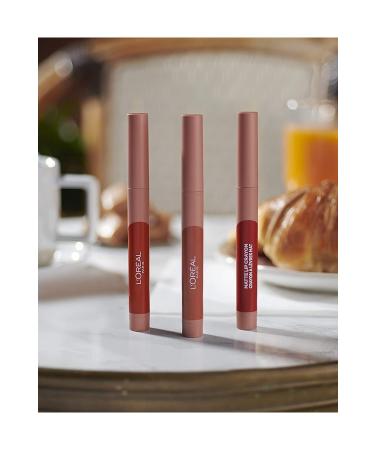GROS L'or al Paris Infaillible Matte Lip Crayon Pencil Matte Lipstick - 110 Caramel Rebel 1 Pack (1 X 12.7 G) - Buy Online on GoSupps.com