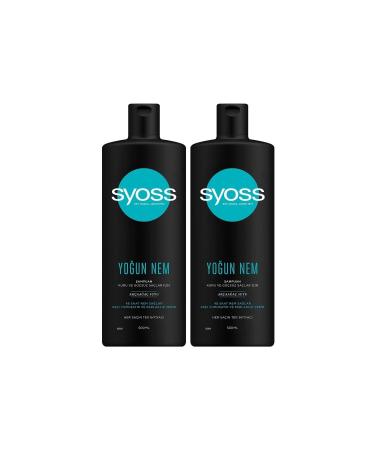 Syoss Intense Moisture Shampoo 500 Ml X 2