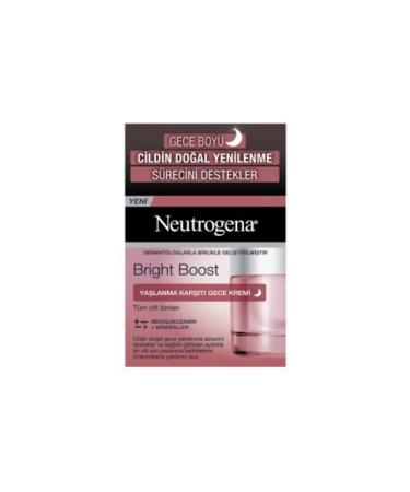 Neutrogena Brightboost anti-aging night cream 50ml - Buy Online on GoSupps.com