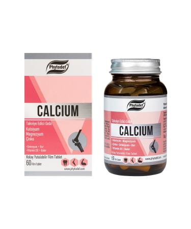 Phytodef Calcium Magnesium Zinc - 60 Tablets & Magnesium B6 D3 - 30 Tablets (CALCIUM MAGNESIUM ZINC) - Buy Online on GoSupps.com