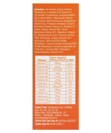 Phytodef Mulvitex Multivitamin Spray - 25 ml - Buy Online on GoSupps.com