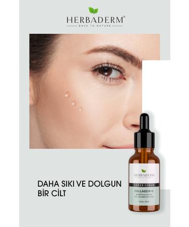 Herbaderm Super Serum (COLLAGEN C MARINE COLLAGEN 3% 3-O-ASCORBIC ACID 0.5%) Frequency and Brightening 30 ml X2 - Buy Online on GoSupps.com
