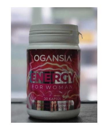 Ogansia Energy For Woman Vitamin Mineral Coenzyme Q10