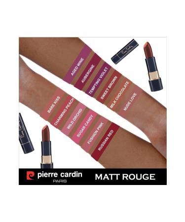 Pierre Cardin Matte Rouge Matte Lipstick - Buy Online on GoSupps.com