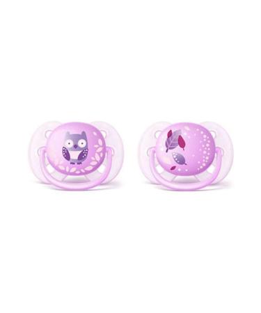 Philips Avent Philps Avent Ultra Soft Patterned Pacifier 0-6 Months