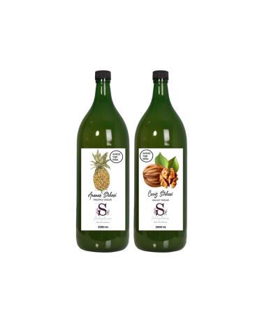 S heylaana Natural Pineapple Vinegar 2000 Ml - Natural Walnut Vinegar 2000 Ml