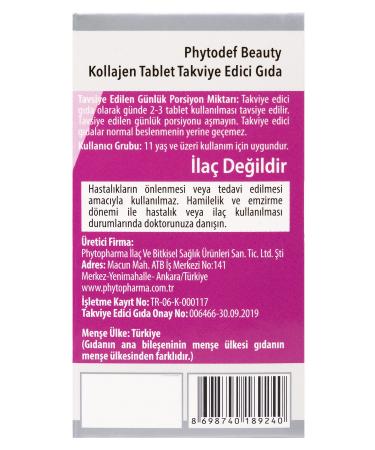 Phytodef Collagen + Vitamin C - 30 Tablets X 3 Pieces - Buy Online on GoSupps.com