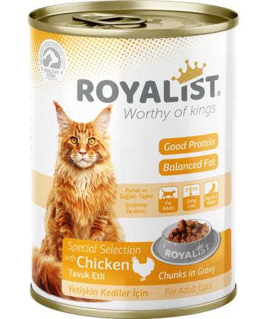 ReyonOn Cat Chicken Canned 400 Gr X 12'li