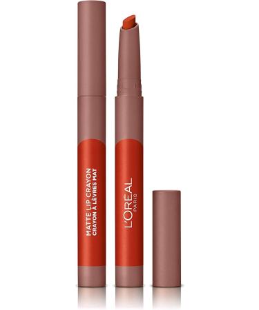 GROS L'or al Paris Infaillible Matte Lip Crayon Pencil Matte Lipstick - 106 Mon Cinnamon 1 Pack (1 X 12.7 G)